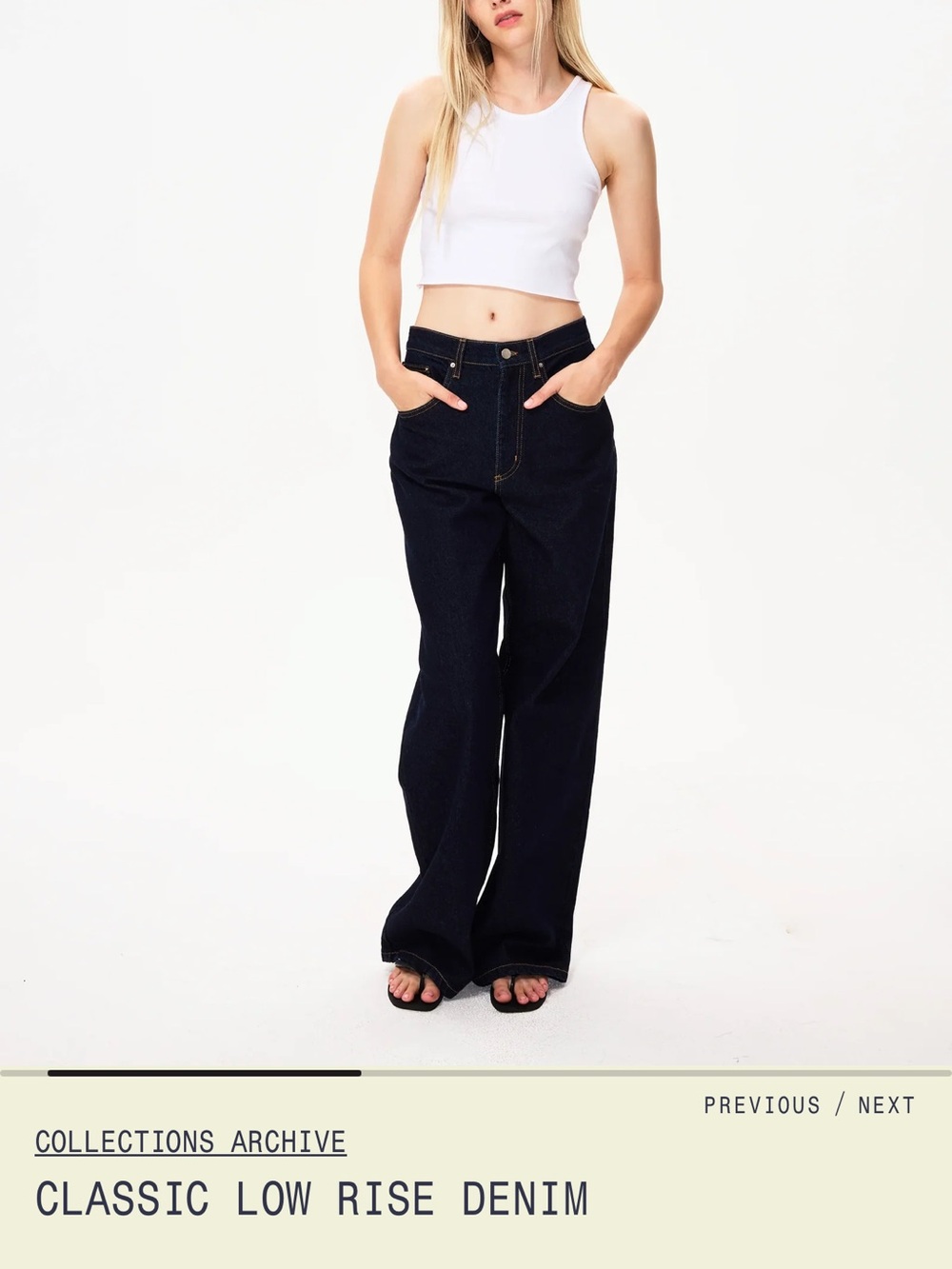 Kylie Jenner KHY Low Rise Denim